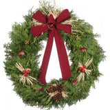Contemporary Cedar Wreath 30"