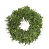 Non decorated Cedar Wreath 22"