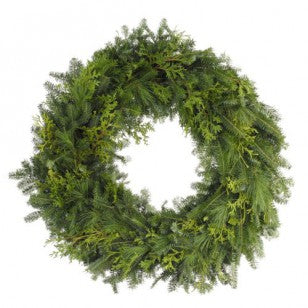 Non decorated Mixed Wreath 22