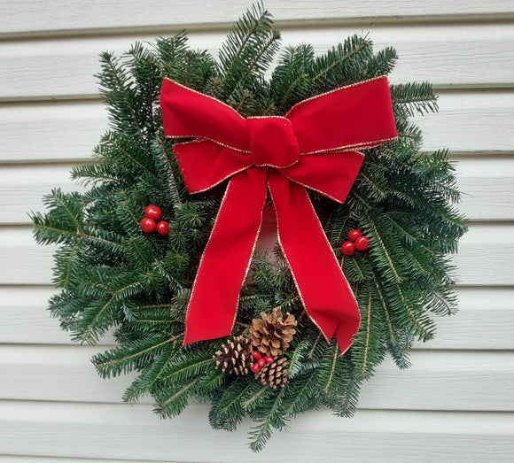 Traditional Balsam Wreath 22