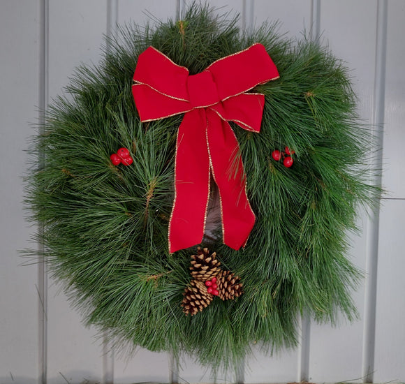 Traditional Pine Wreath 22