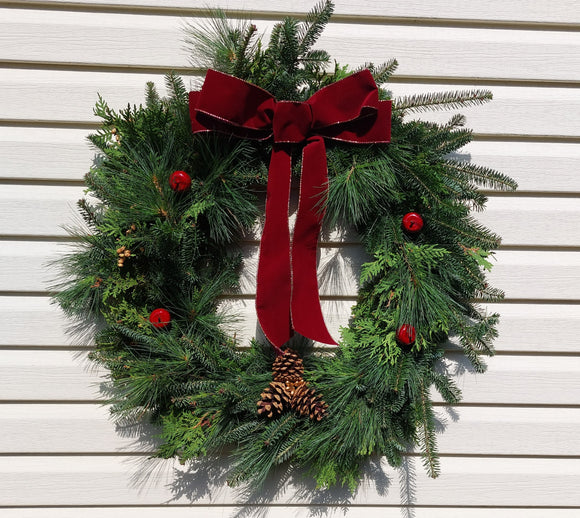 Contemporary Mixed Wreath 30