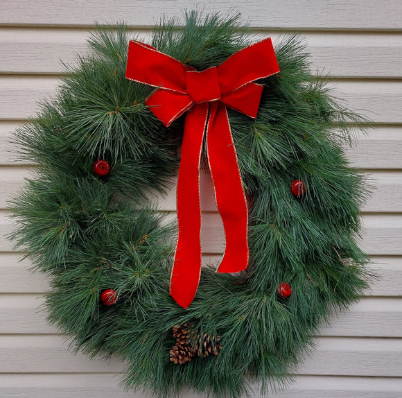 Traditional Pine Wreath 30