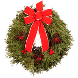 Premium Cedar Wreath 22"