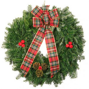 Holiday Balsam Wreath 30"