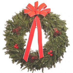 Premium Balsam Wreath 30"