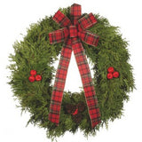 Holiday Cedar Wreath 30"
