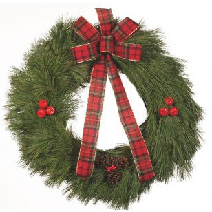 Holiday Pine Wreath 30