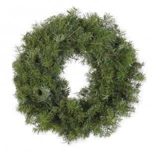 Non decorated Balsam Wreath 22