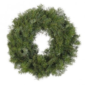 Non decorated Balsam Wreath 30"
